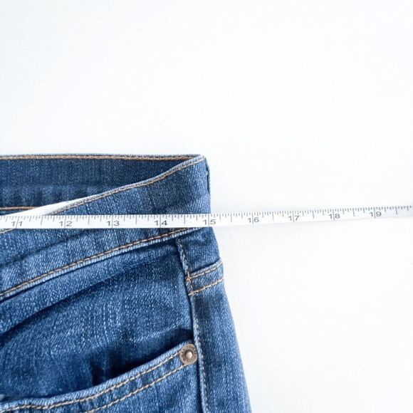 Current/Elliott Womens The Rolled Skinny Denim Jeans Ankle Gibson Blue Sz 28 NWT - Picture 11 of 14